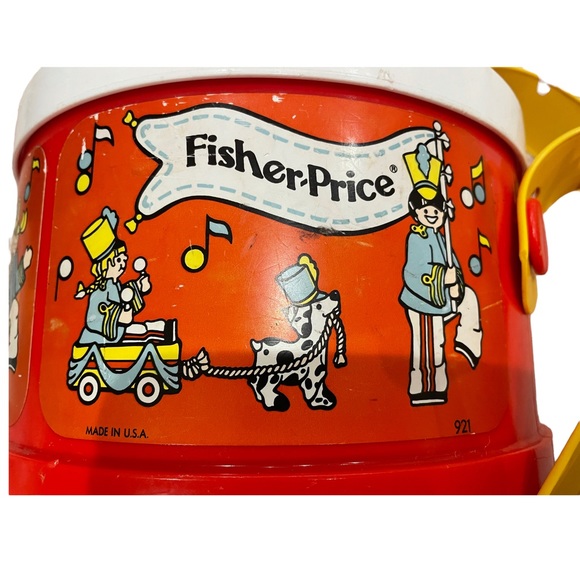 FisherPrice Toys Vintage Fisher Price Marching Band Drum Set 92